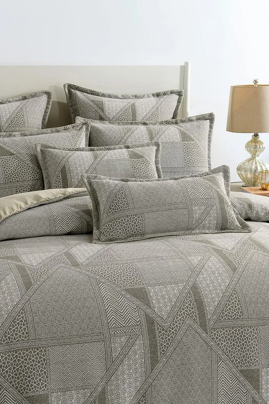 Manor Natural Quilt Cover Set