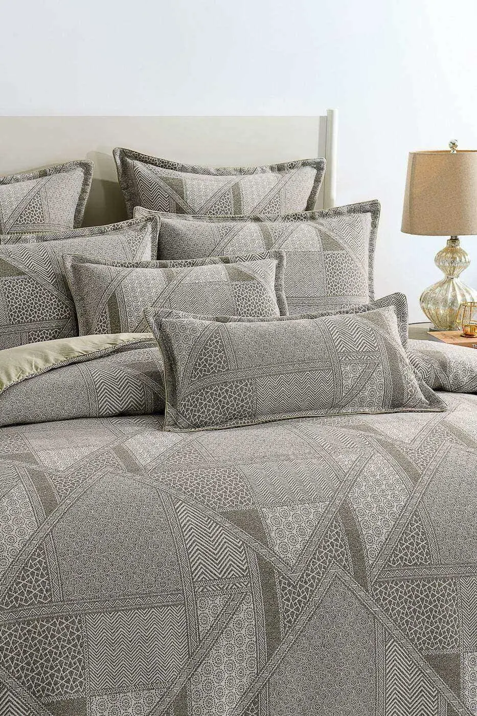 Manor Natural Quilt Cover Set