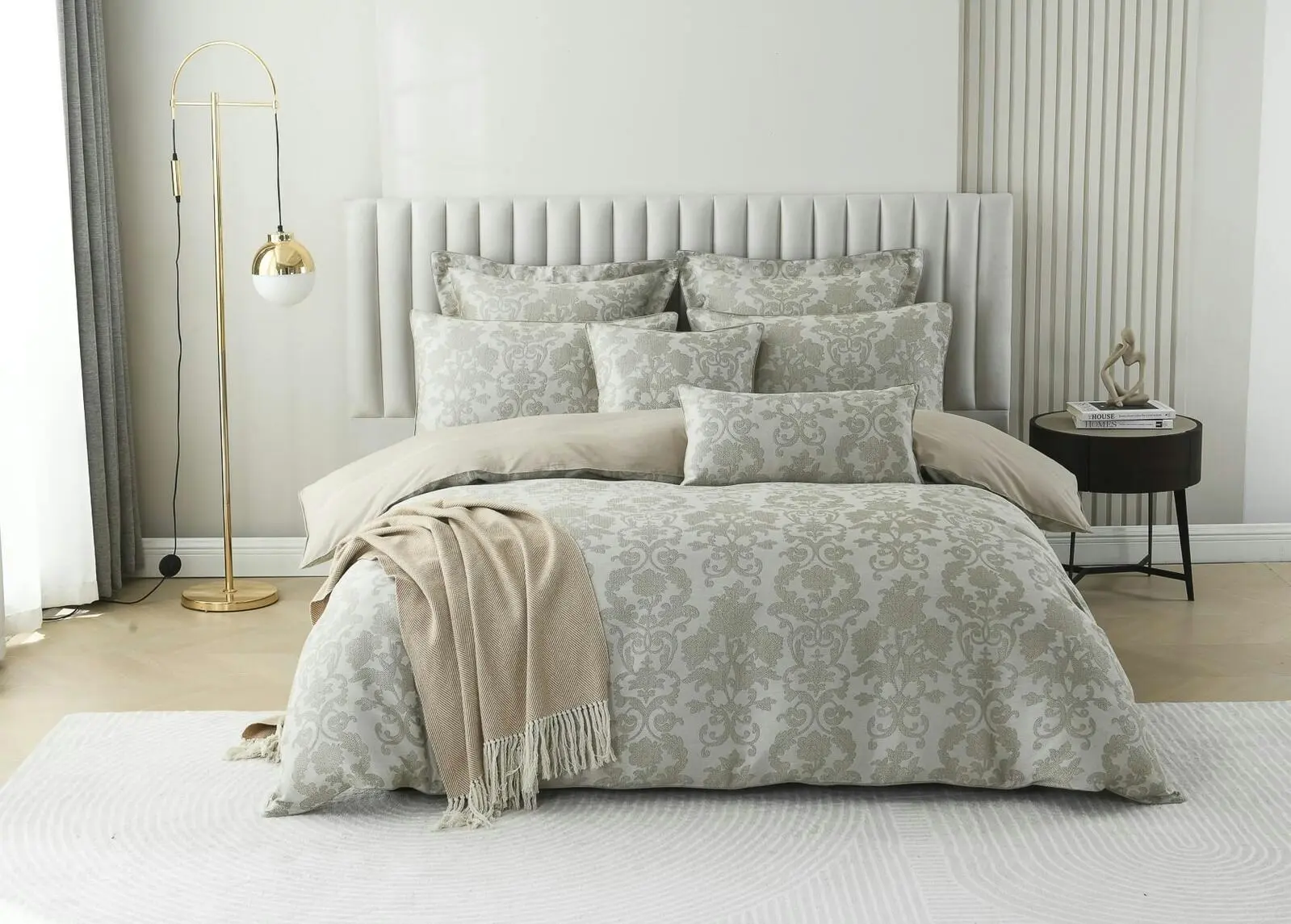 Everly Linen Quilt Cover Set