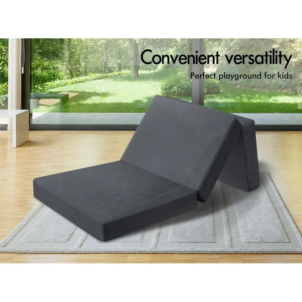 Starry Eucalypt Folding Mattress Foldable Foam Chair Portable Single