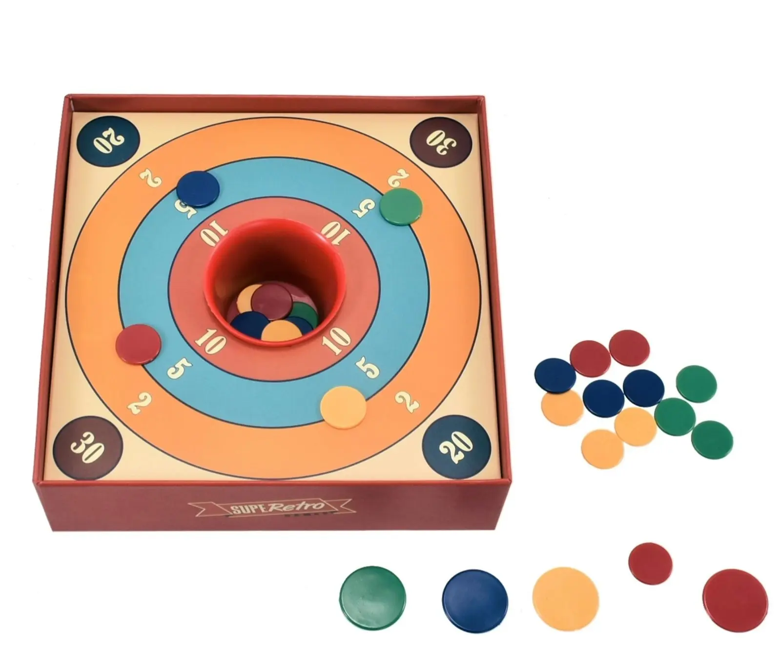 Retro Tiddlywinks Game