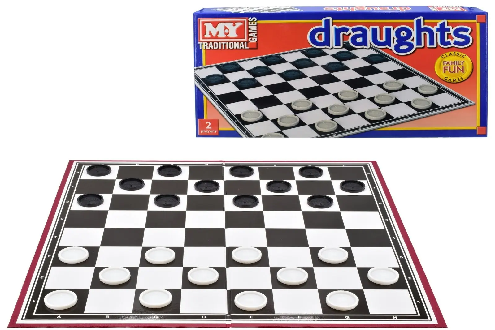 Draughts Board Game