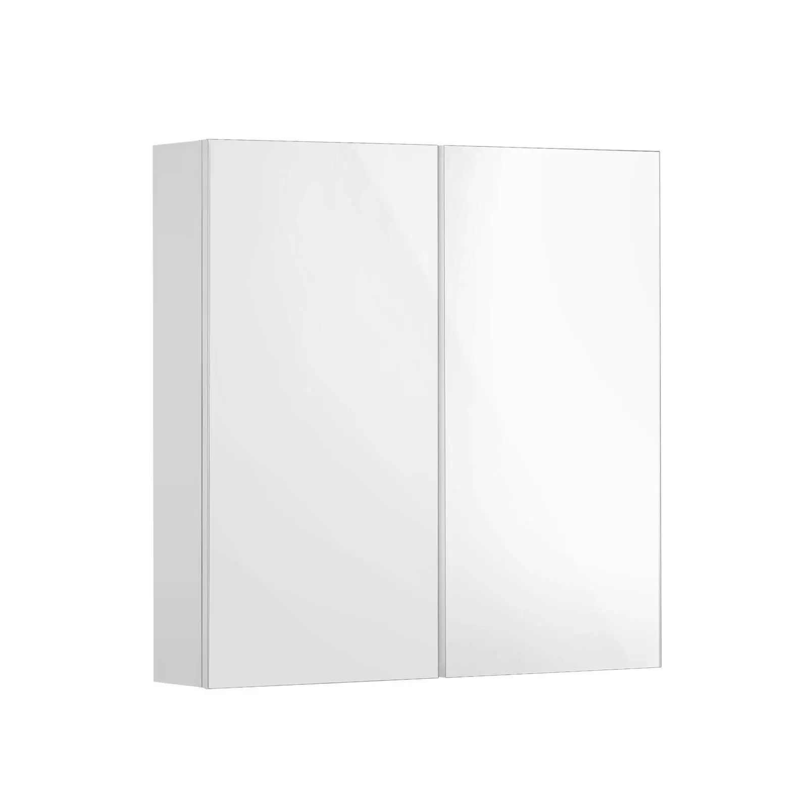 Welba Bathroom Mirror Cabinet Vanity Medicine Shaving Wall Storage 600mmx720mm