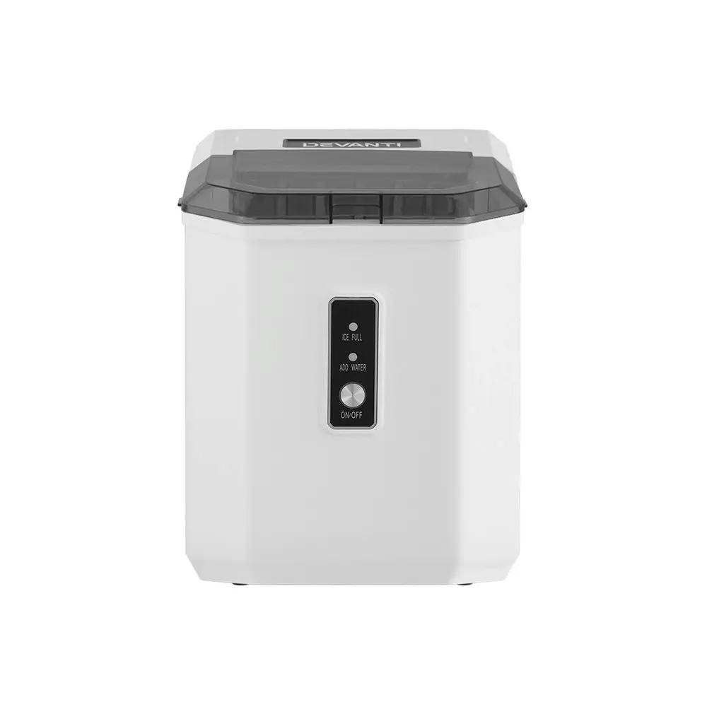 Devanti 12kg Ice Maker Machine w/Scoop Holder White