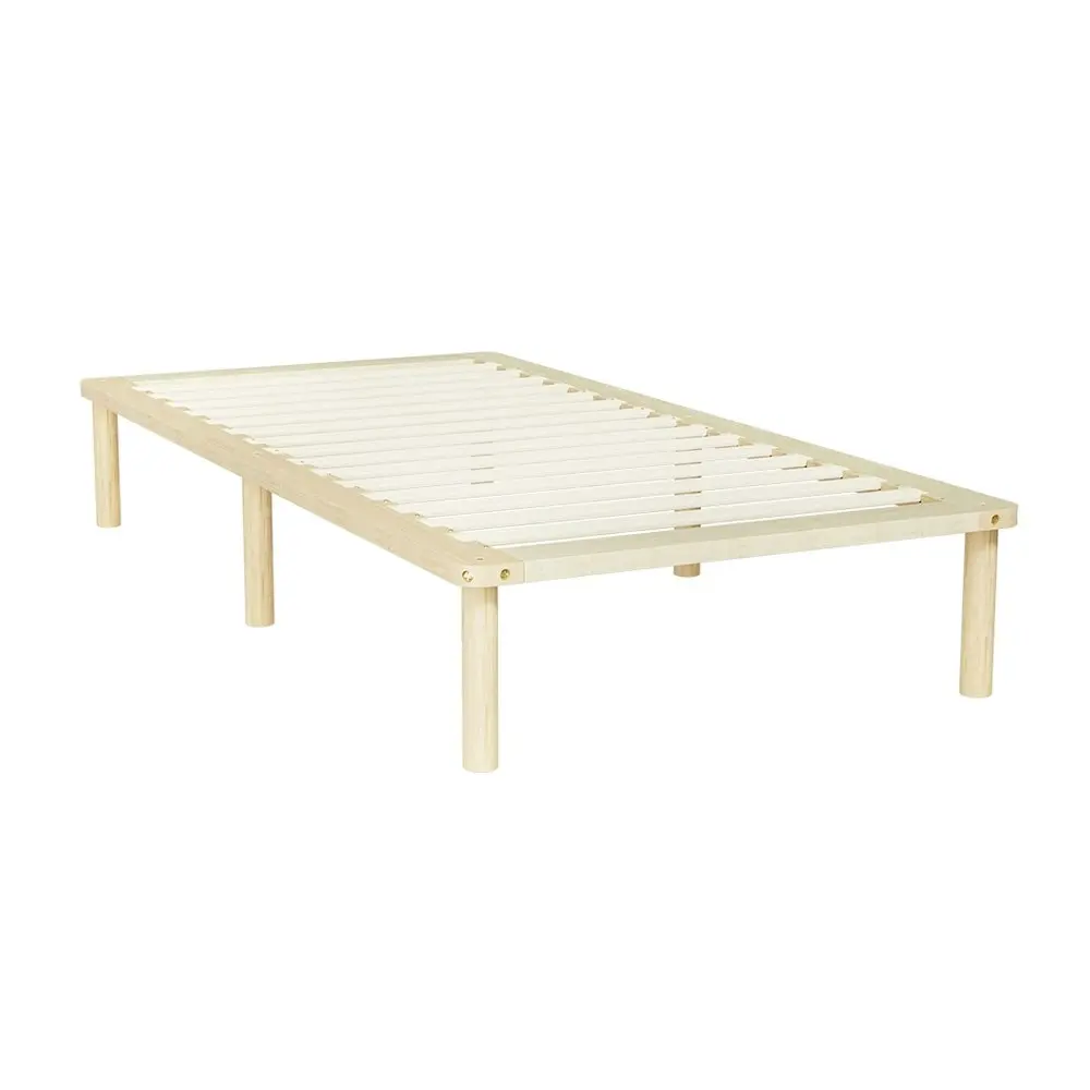 Artiss Bed Frame King Single Size Wooden Bed Base AMBA