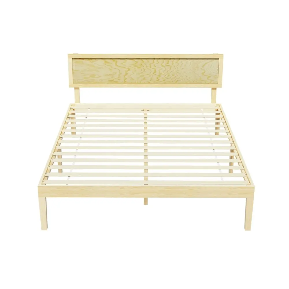 Artiss Bed Frame Queen Size Wooden YUMI