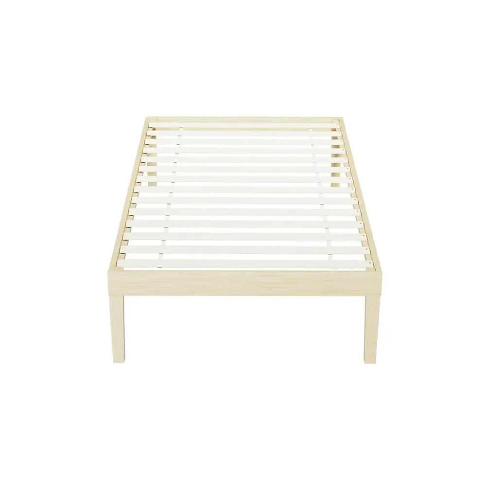 Artiss Bed Frame Single Size Wooden Bed Base BRUNO