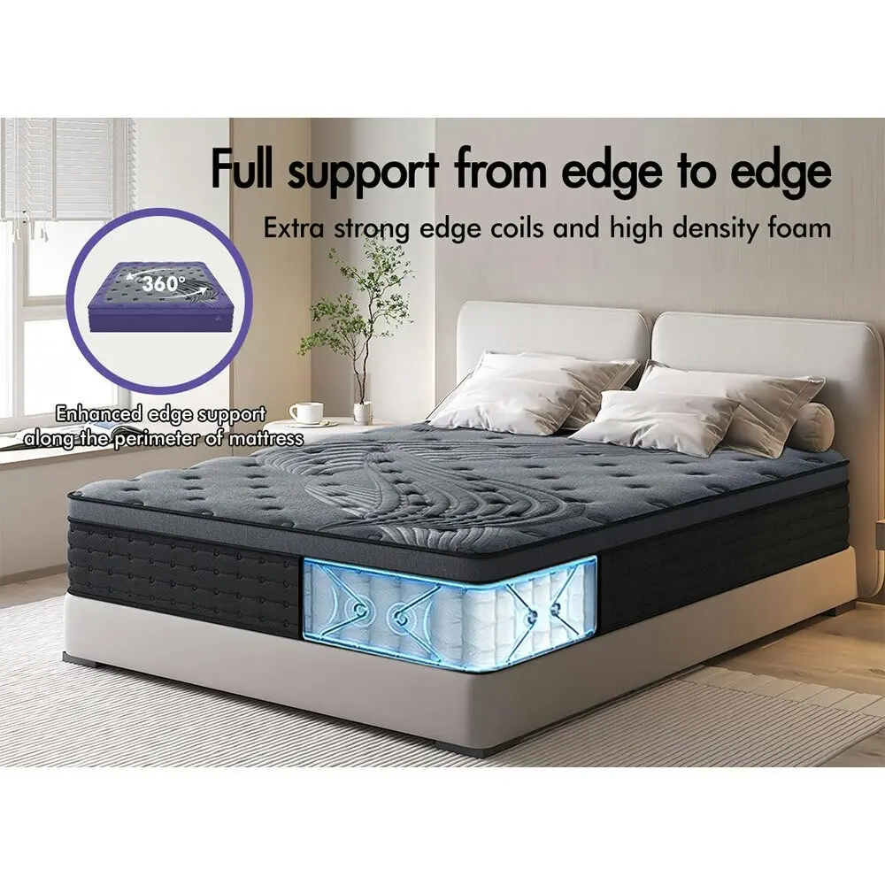 Starry Eucalypt Mattress Euro Top Bamboo King Single