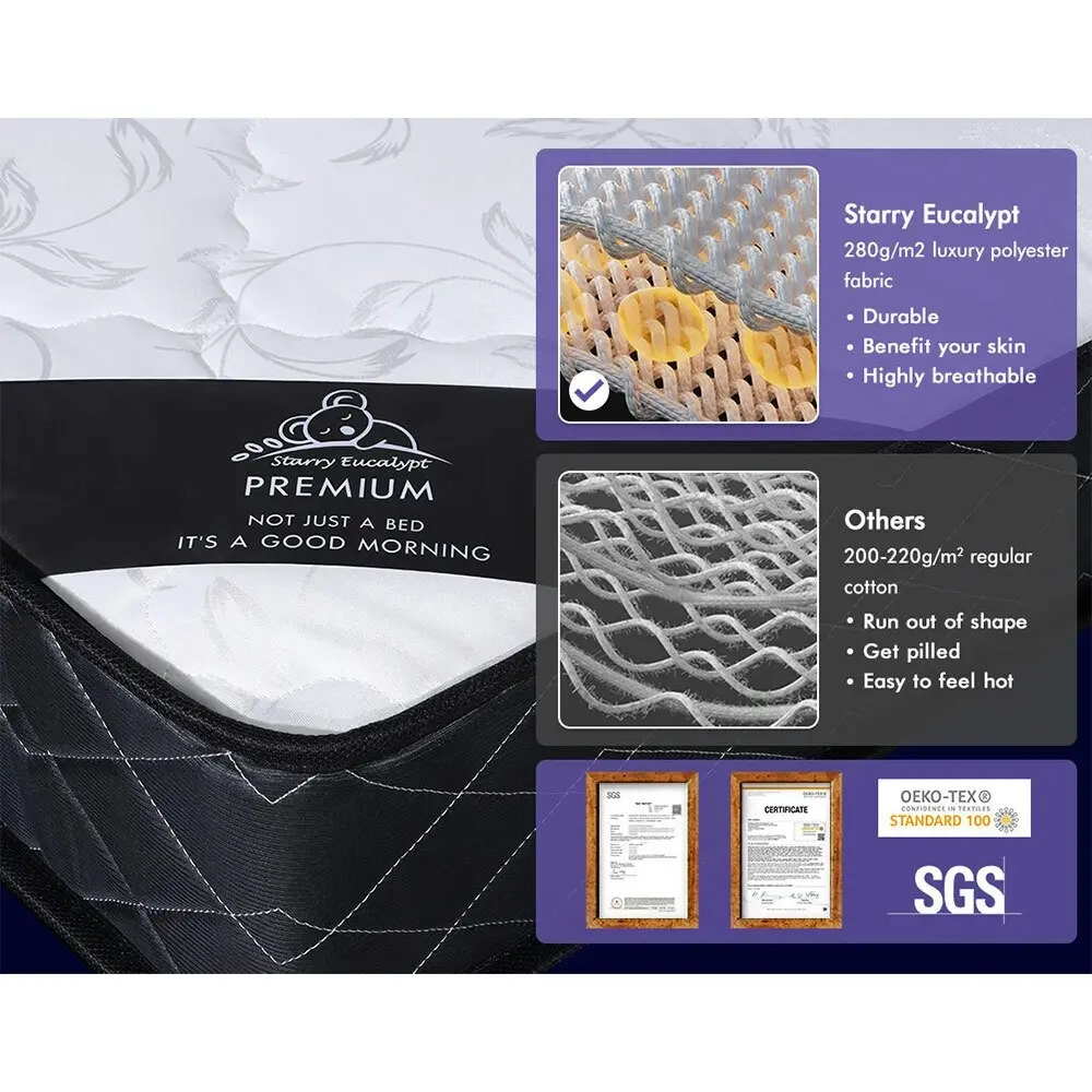 Starry Eucalypt Mattress Tight Top Airflow Double