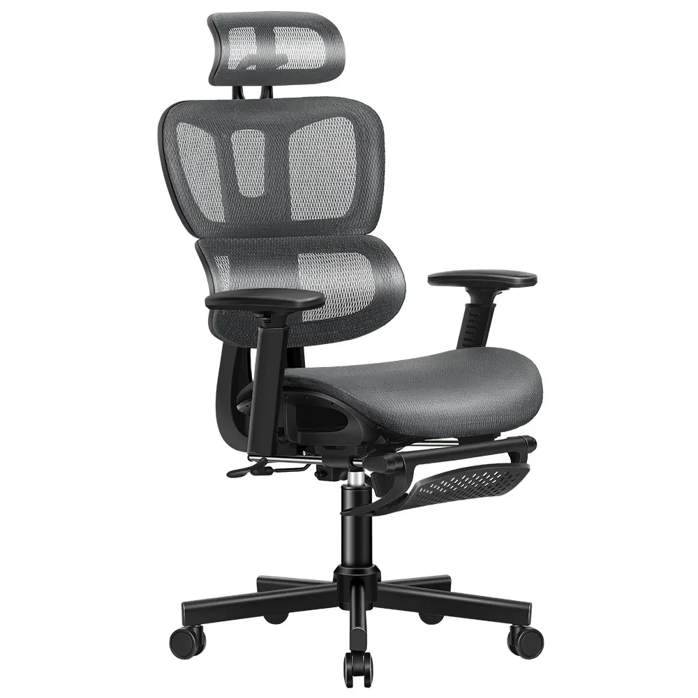 Alfordson Mesh Executive Ergonomic Office Chair Grey