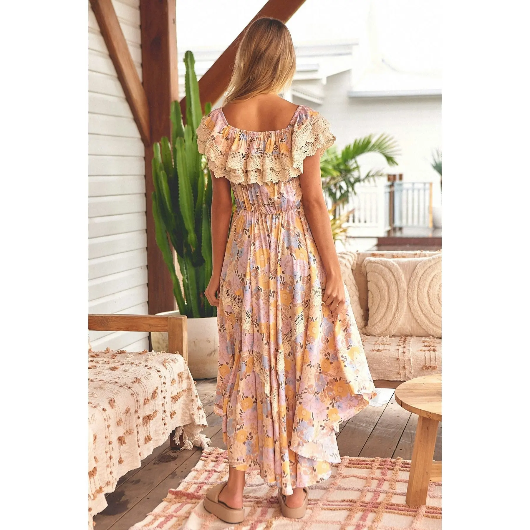 Jaase Emmy Print Positano Maxi Dress