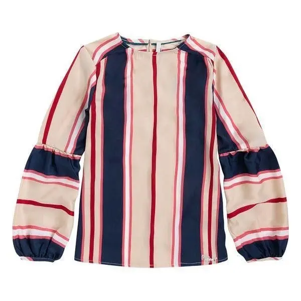 Pepe Kids Pepe Jeans Girls Topsy Jr Retro Blouse Multi