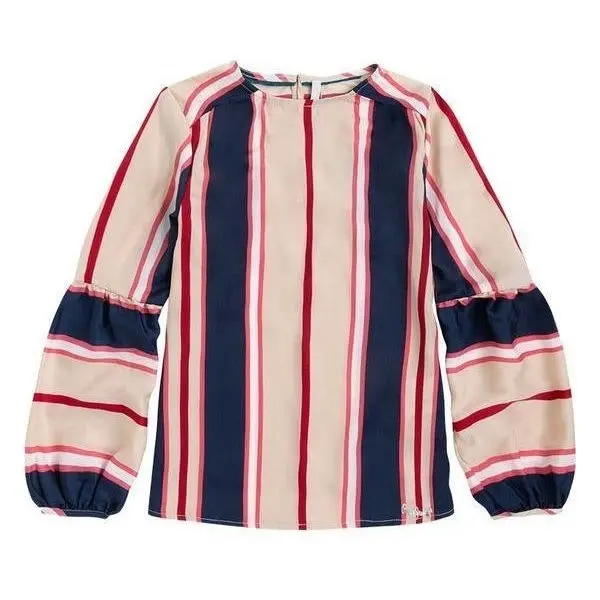 Pepe Kids Pepe Jeans Girls Topsy Jr Retro Blouse Multi