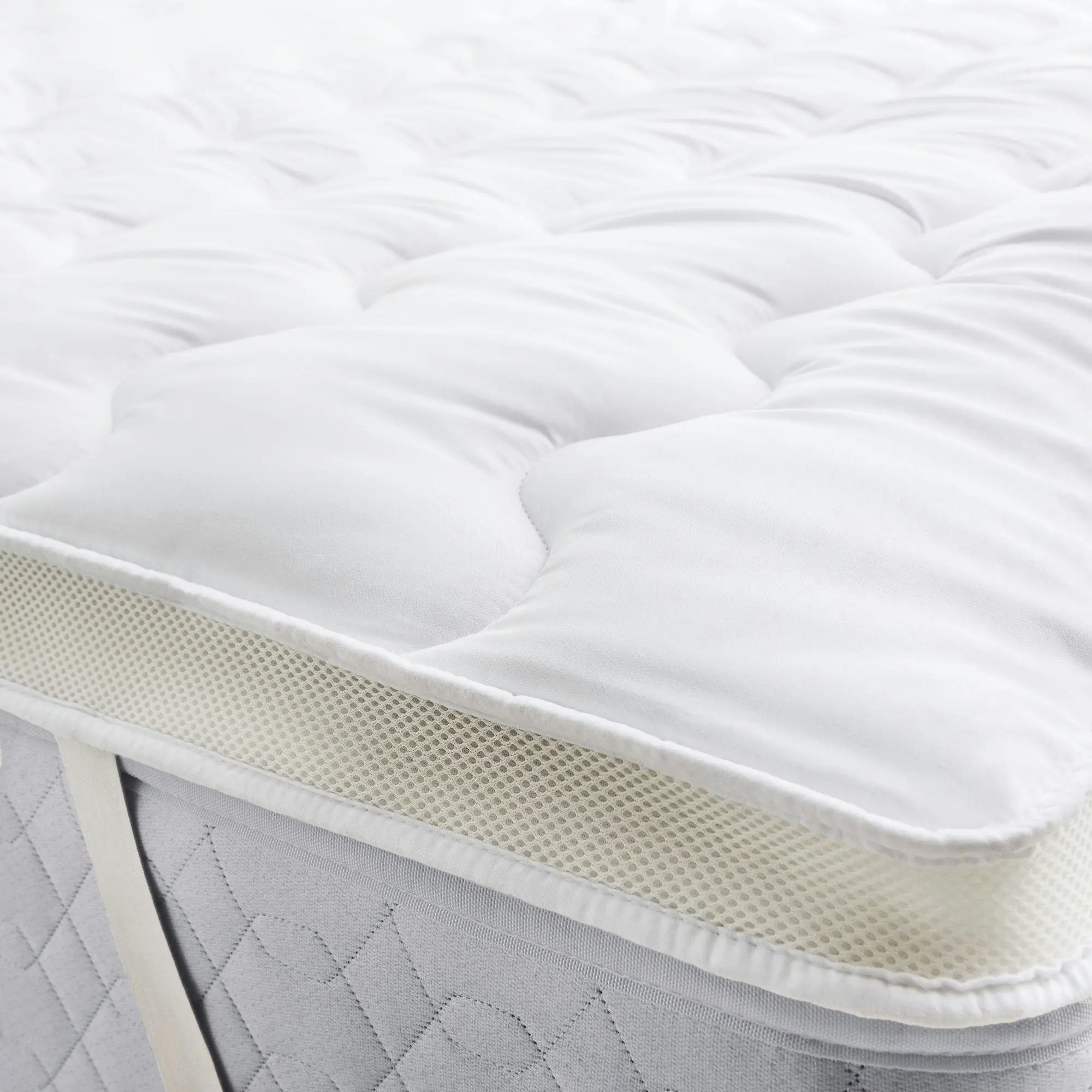 Home Fashion Airmax Bamboo Mattress Topper Bed 1000gsm