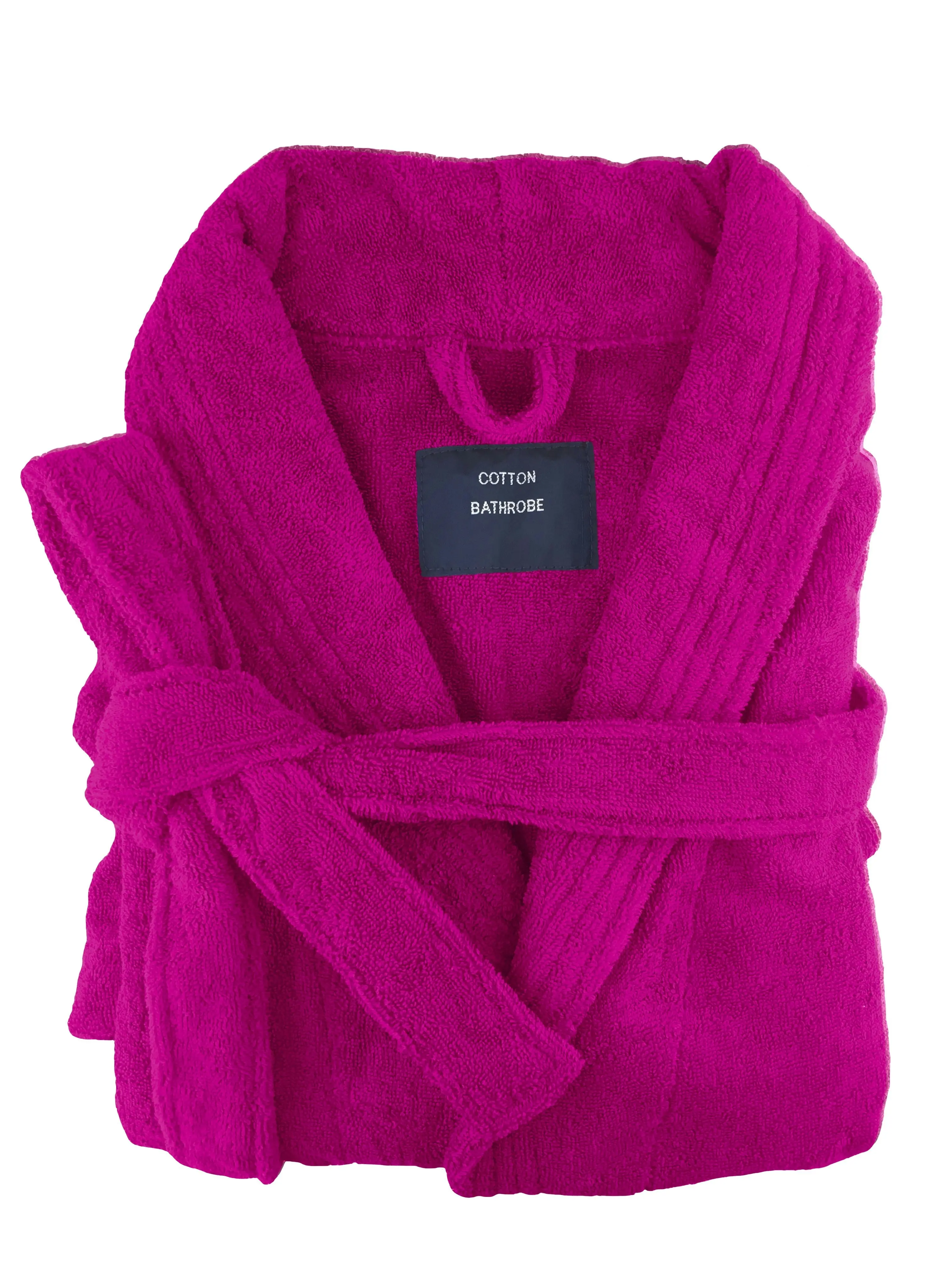 Softouch Small/medium Egyptian Cotton Terry Toweling Bathrobe