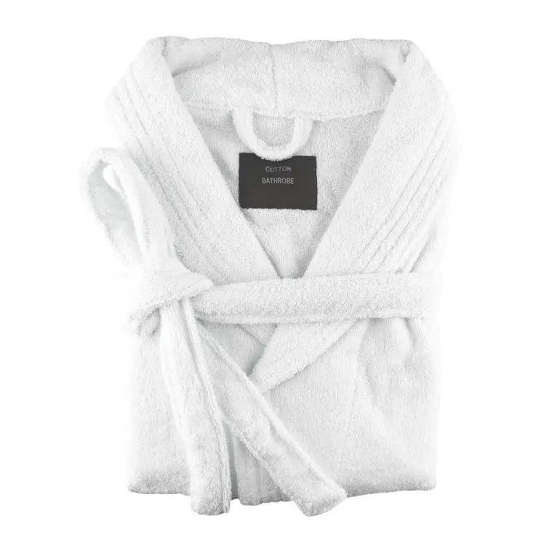 Softouch Small/medium Egyptian Cotton Terry Toweling Bathrobe