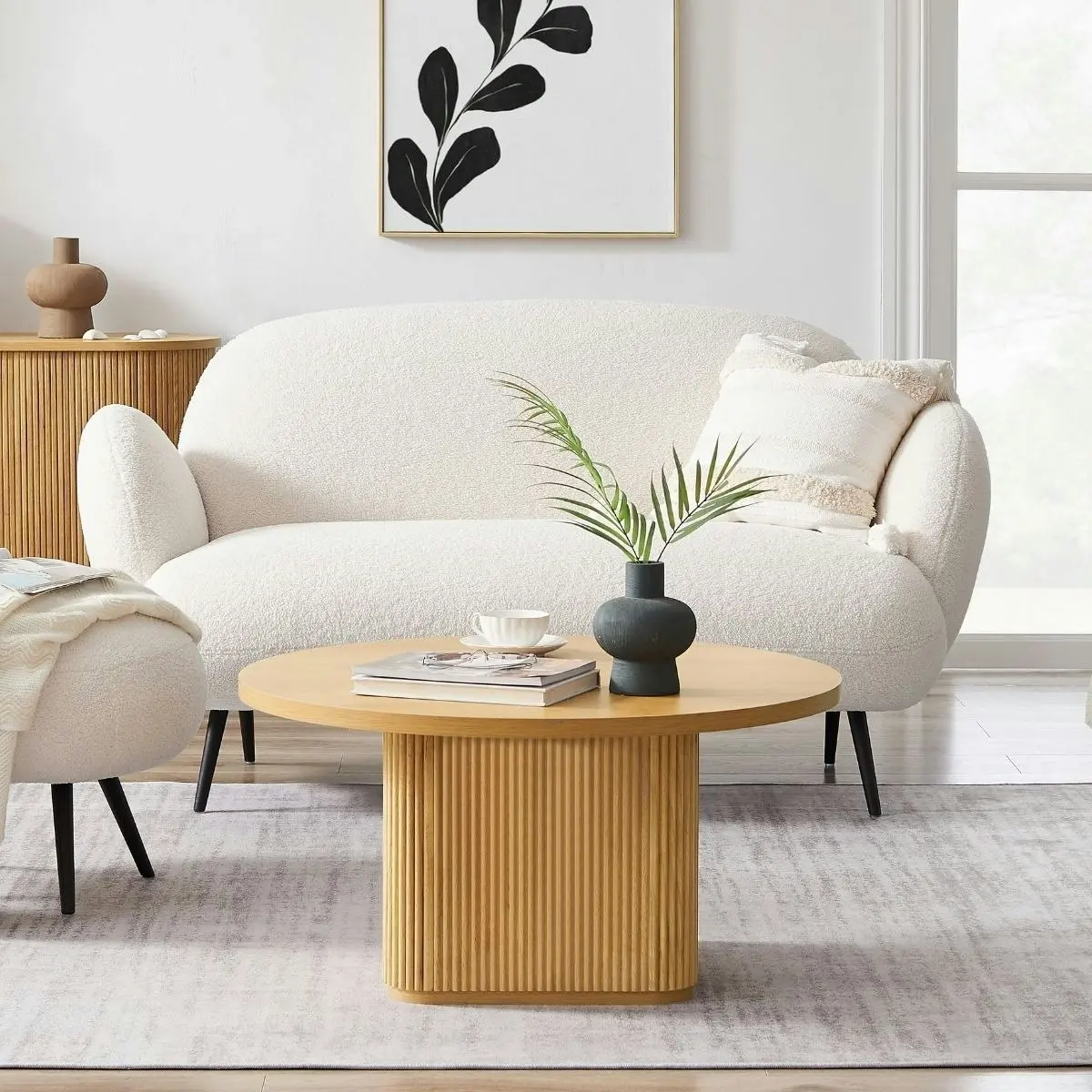 Kate Round Column Coffee Table