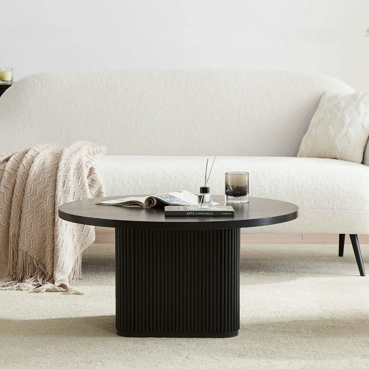 Kate Round Column Coffee Table