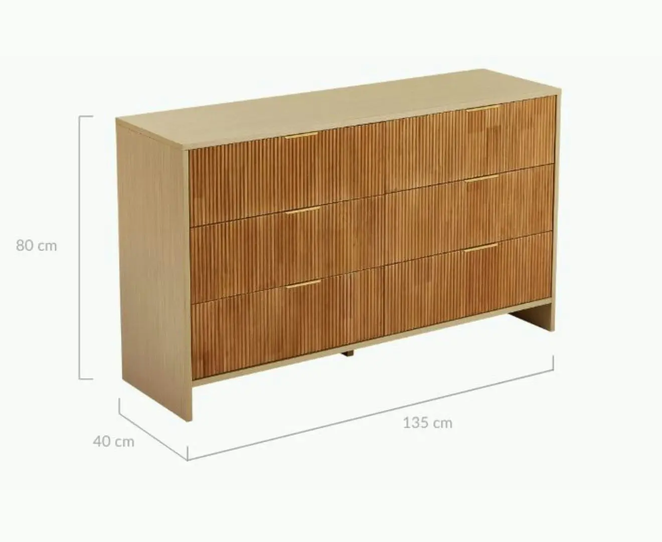 Misty 6 Chest of Drawers