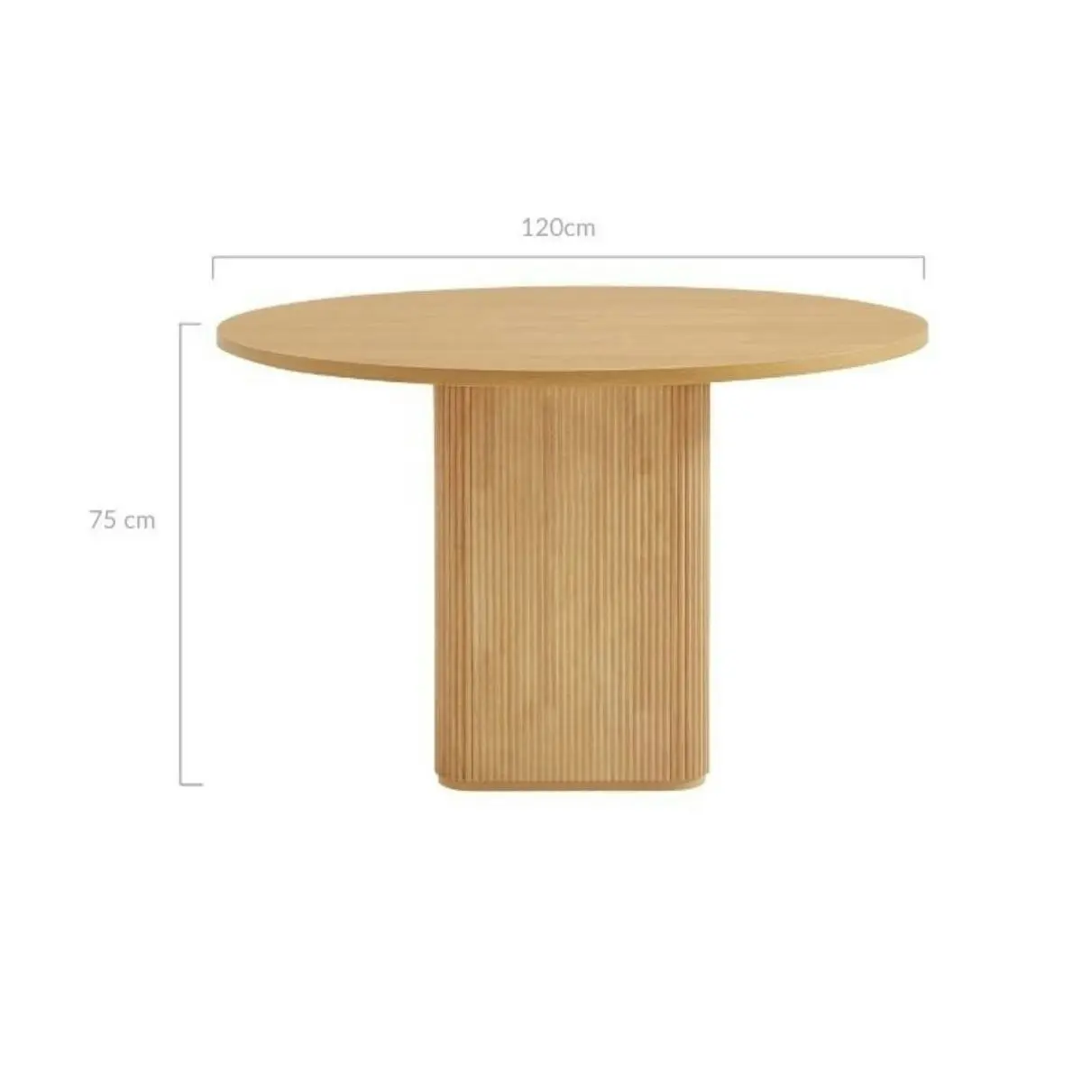 Kate 4 Seater Column Dining Table