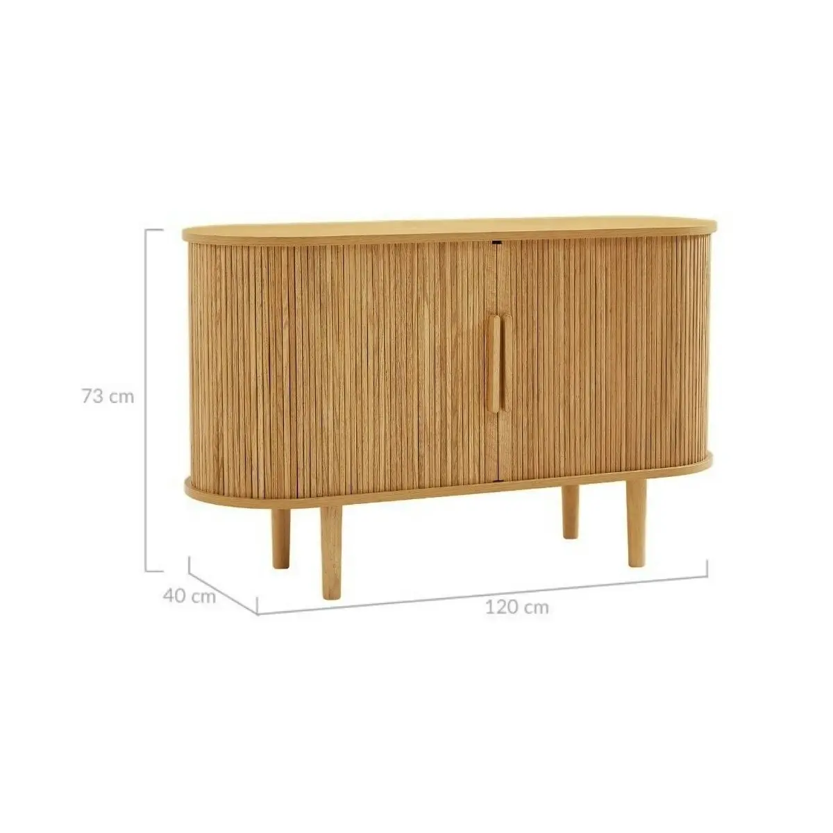 Kate Column Wooden Sideboard Table