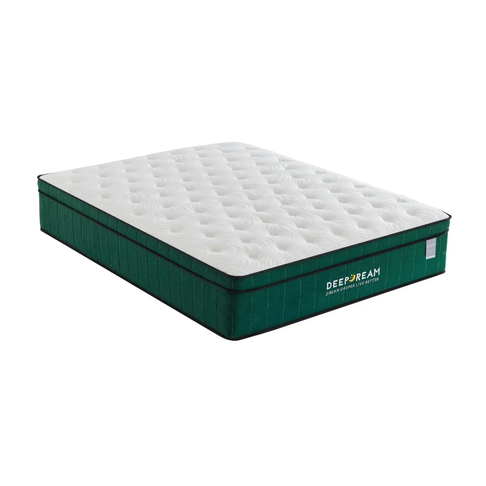 Green Tea Cool Gel Memory Foam Mattress 36cm 5 Zone