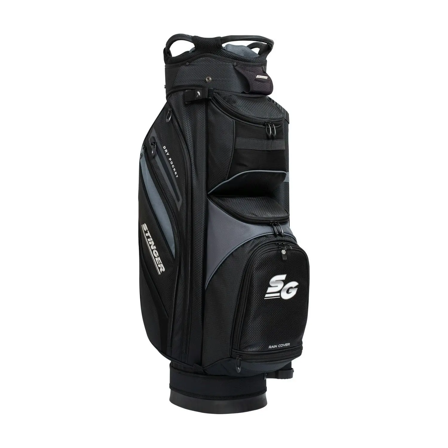 Light Weight Premium Golf Bag - Black/Grey