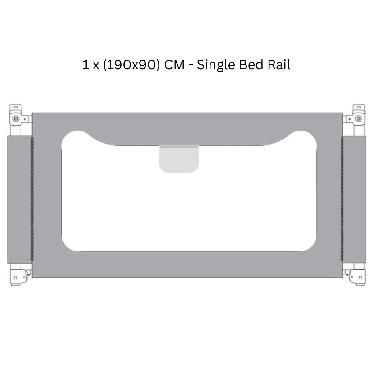 Toddly DreamGuard Adjustable Bed Rail Sets for Secure & Peaceful Nights