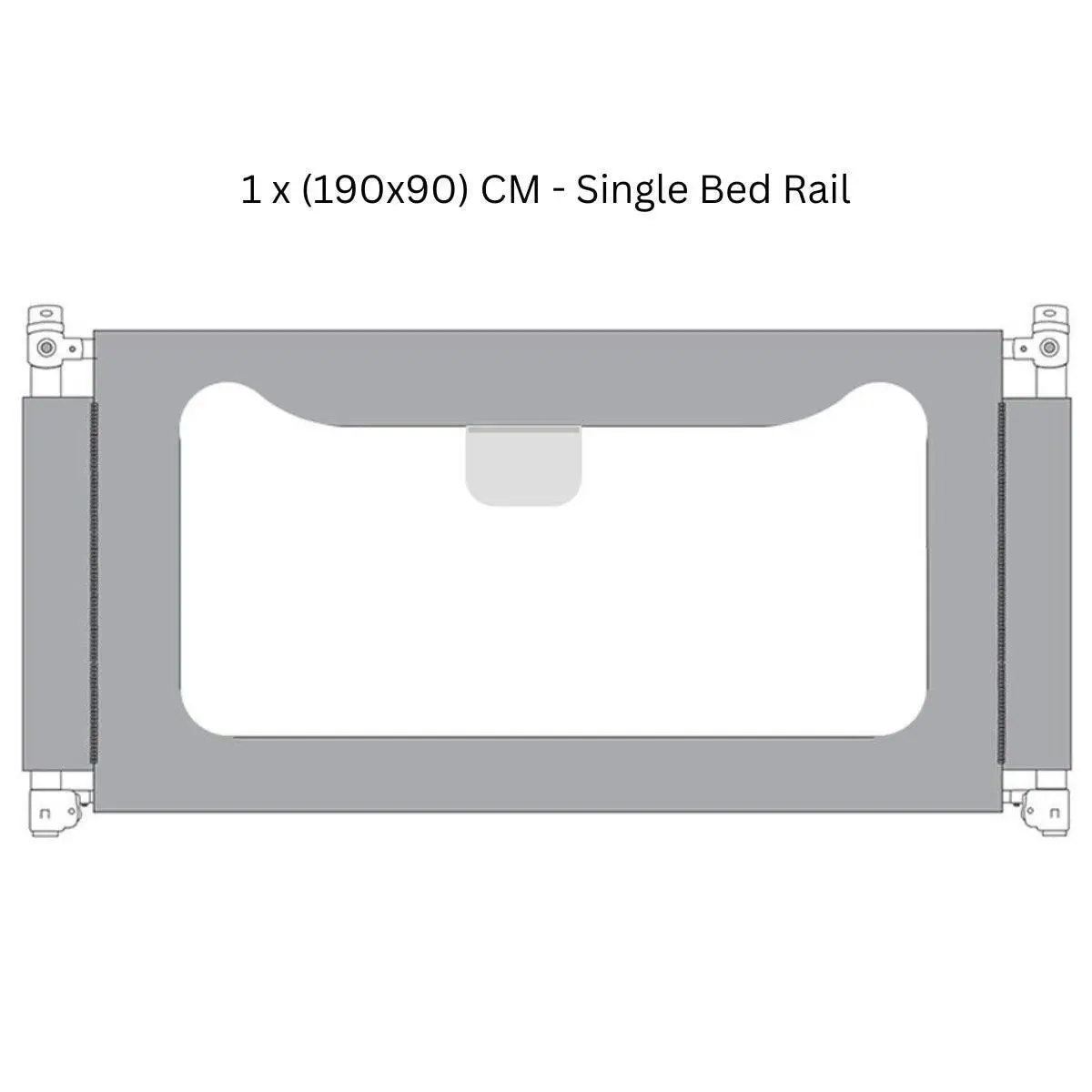 Toddly DreamGuard Adjustable Bed Rail Sets for Secure & Peaceful Nights