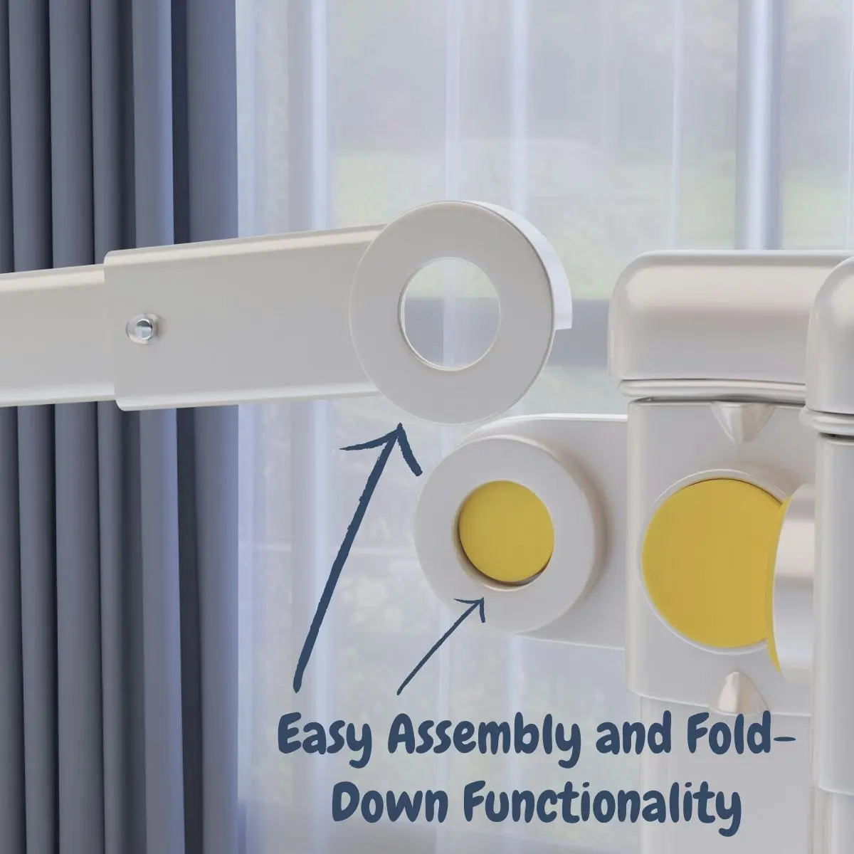 Toddly DreamGuard Adjustable Bed Rail Sets for Secure & Peaceful Nights