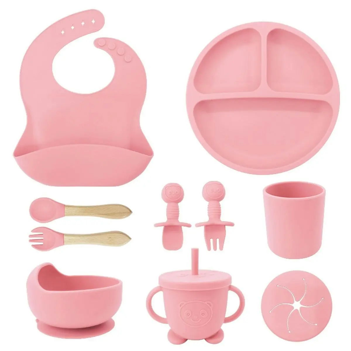 Toddly MealMate Silicone Feeding Set for Baby Led Weaning & Self Feeding