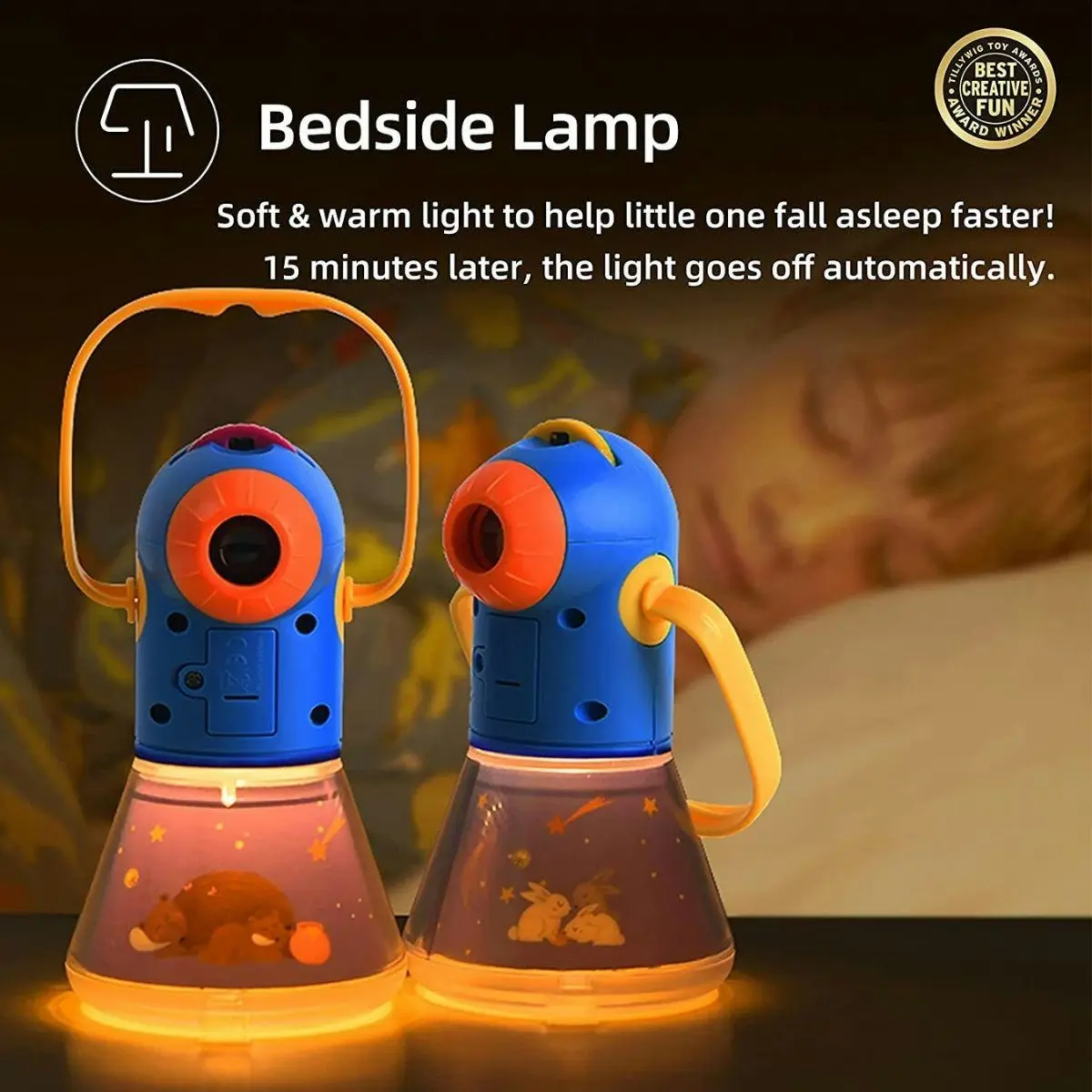 Glowly Magical Storybook Projector Bedtime Torch Light Projector For Kids