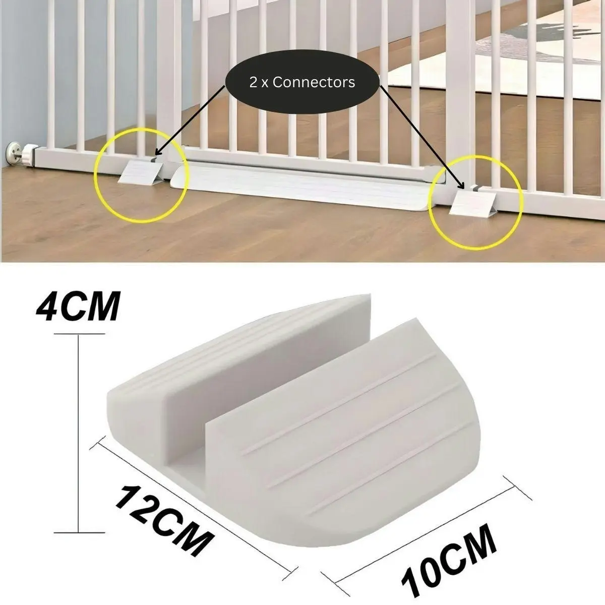 Toddly GuardMate Baby Safety Gate Adjustable with Extensions