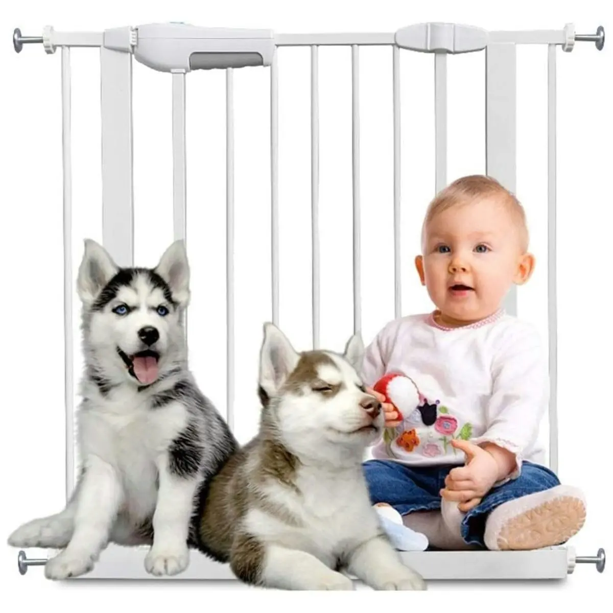 Toddly GuardMate Baby Safety Gate Adjustable with Extensions