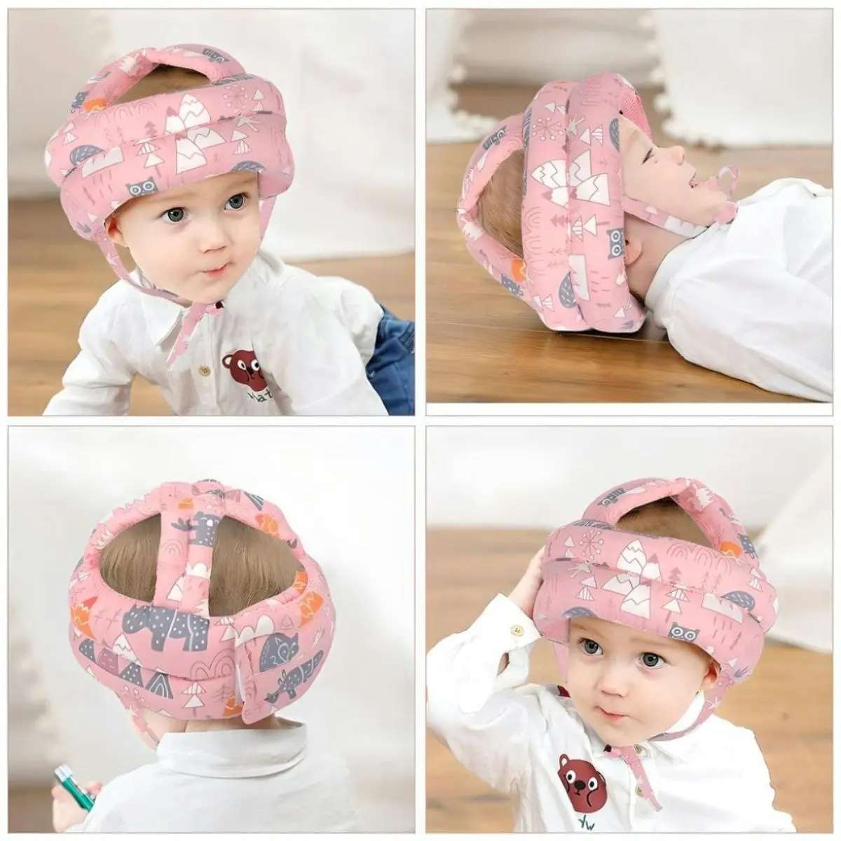 Toddly ProtectCap Baby Safety Helmet Breathable & Adjustable Head Cushion