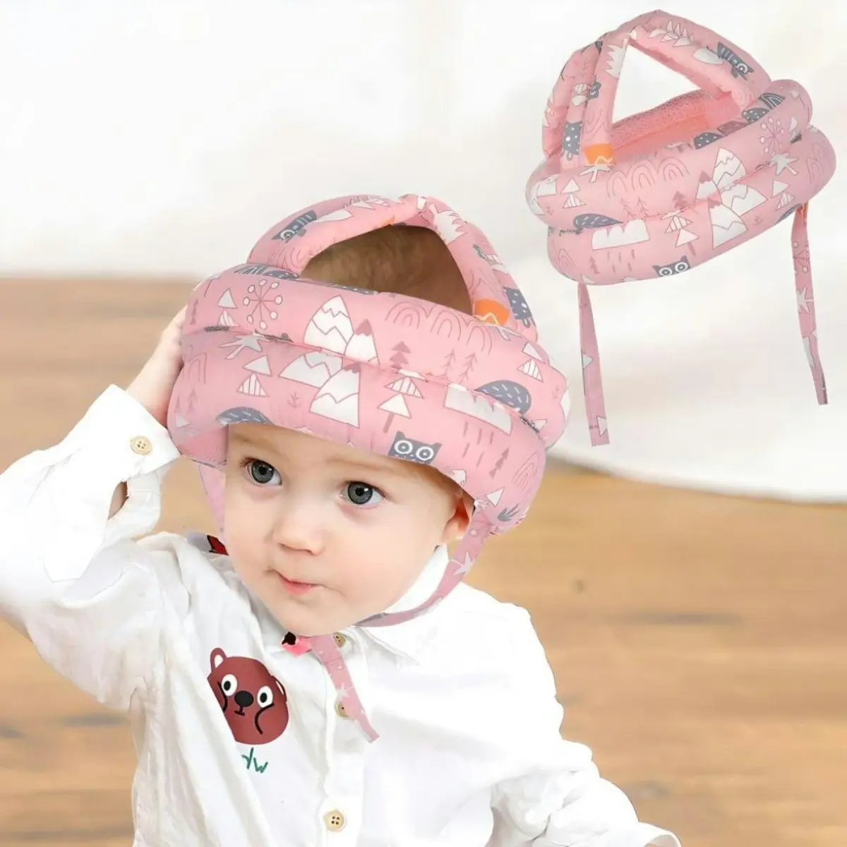 Toddly ProtectCap Baby Safety Helmet Breathable & Adjustable Head Cushion