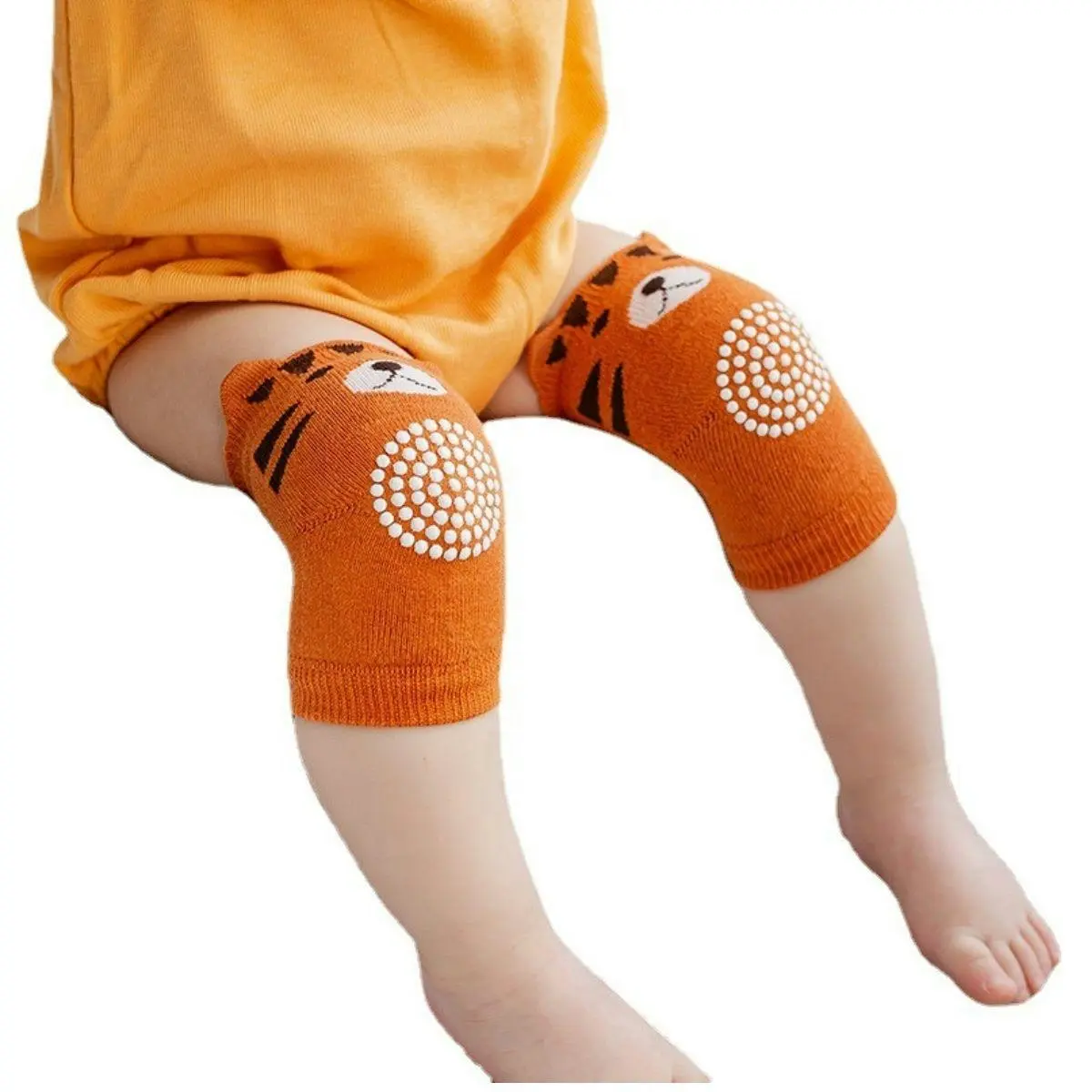 Toddly CrawlGuard Knee Pad Protector Anti Slip Knee Pads for Babies 2 Pairs