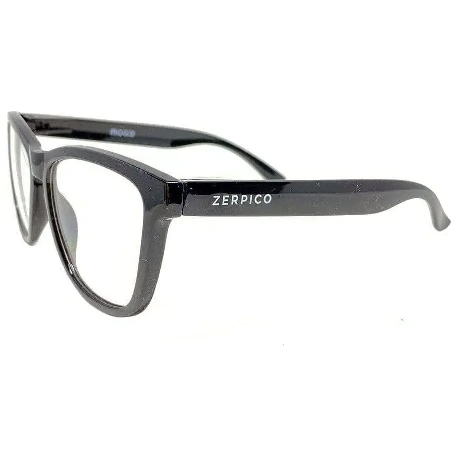 Zerpico Eyewear - Mood Wayfarer V2 Yin Anti Blue Light Gaming Glasses - Unisex Tr90 Polycarbonate Frame