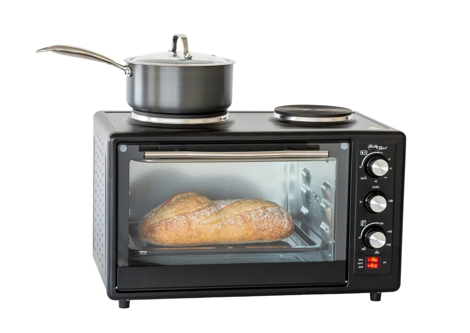 Portable Oven with Rotisserie Cooking, 34L Capacity, 2400W