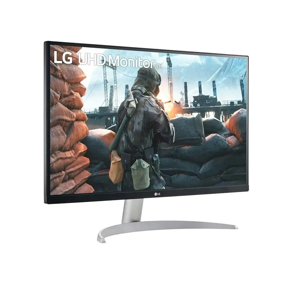 LG 27UP600-W 27in 4K UHD DCI-P3 VESA Display HDR 400 5ms AMD FreeSync IPS Monitor