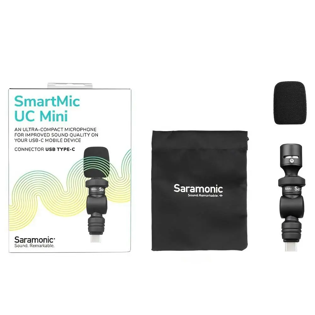 Saramonic SmartMic UC Mini Onmidirectional Microphone for USB-C