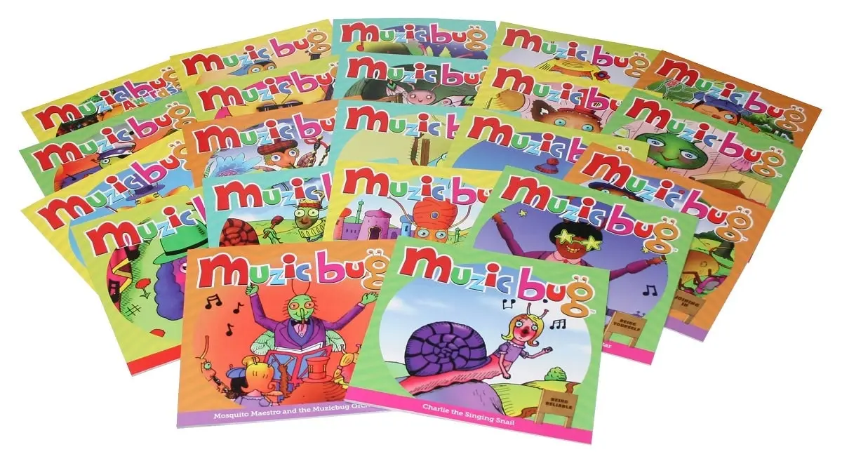 Promotional Muzicbug Picture Story Books