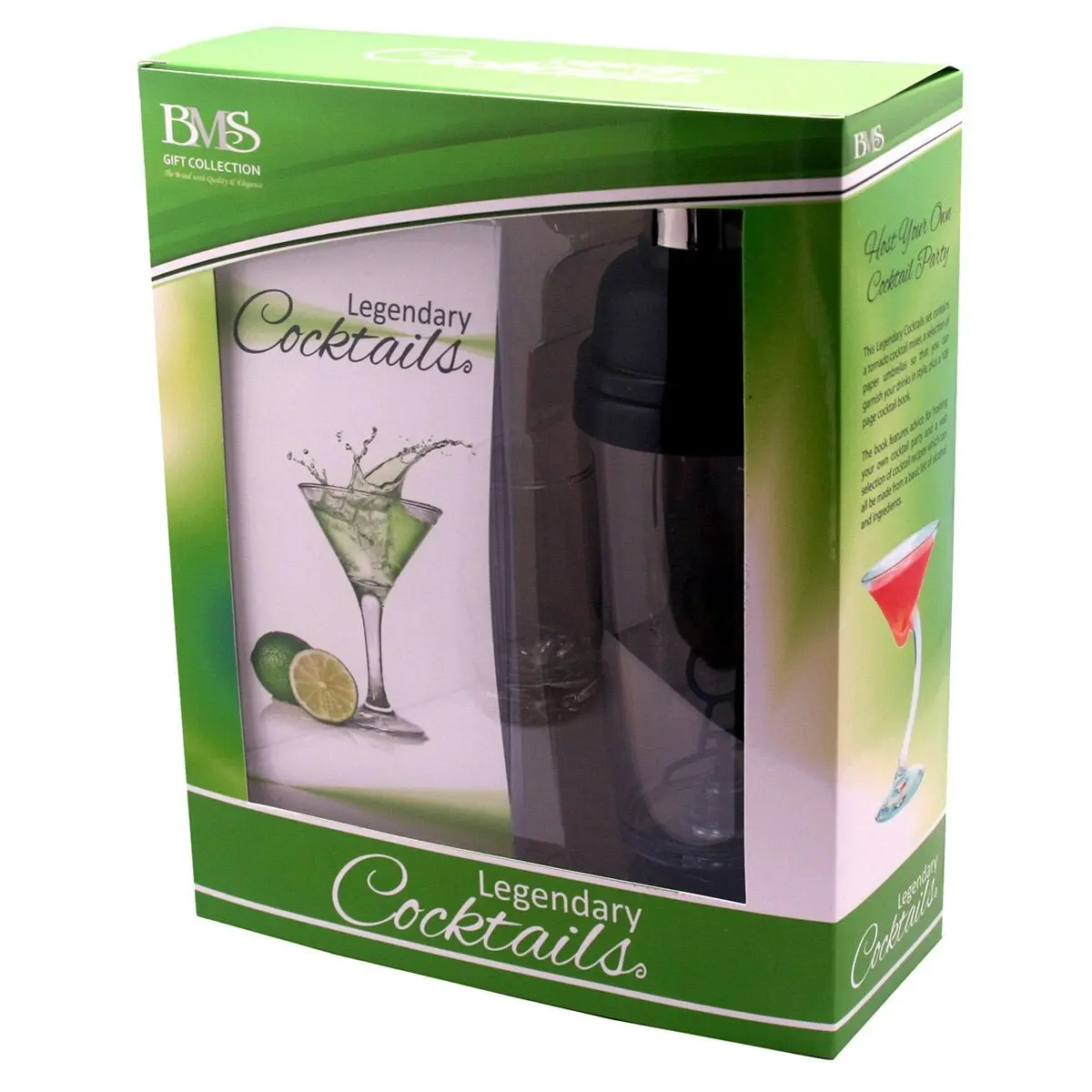 Promotional Legendary Cocktails Book And Tornado Blender Gift Set