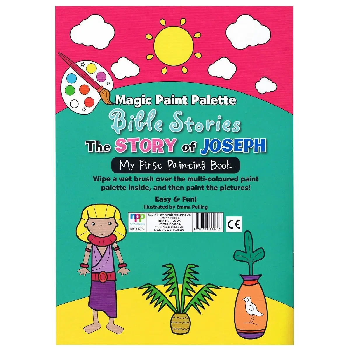 Promotional Magic Paint Pallette Bible Stories, The Story Of Joseph