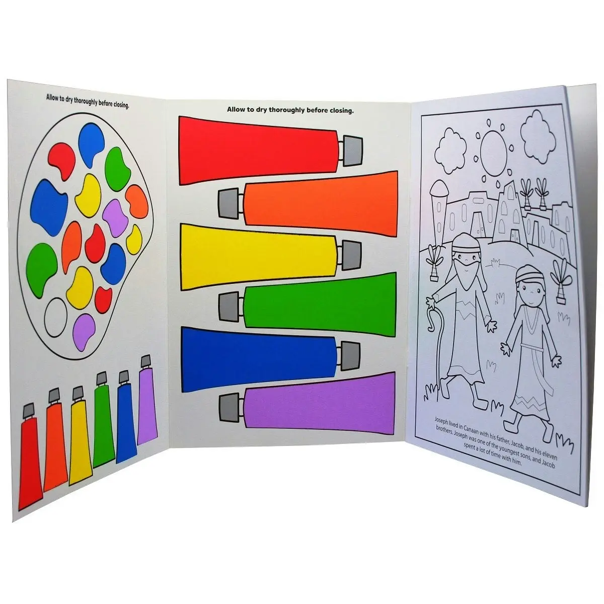 Promotional Magic Paint Pallette Bible Stories, The Story Of Joseph