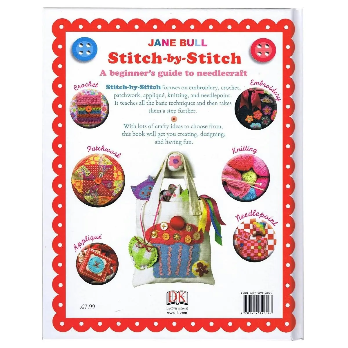 Promotional Stitch-by-stitch - A Beginner's Guide To Needlecraft