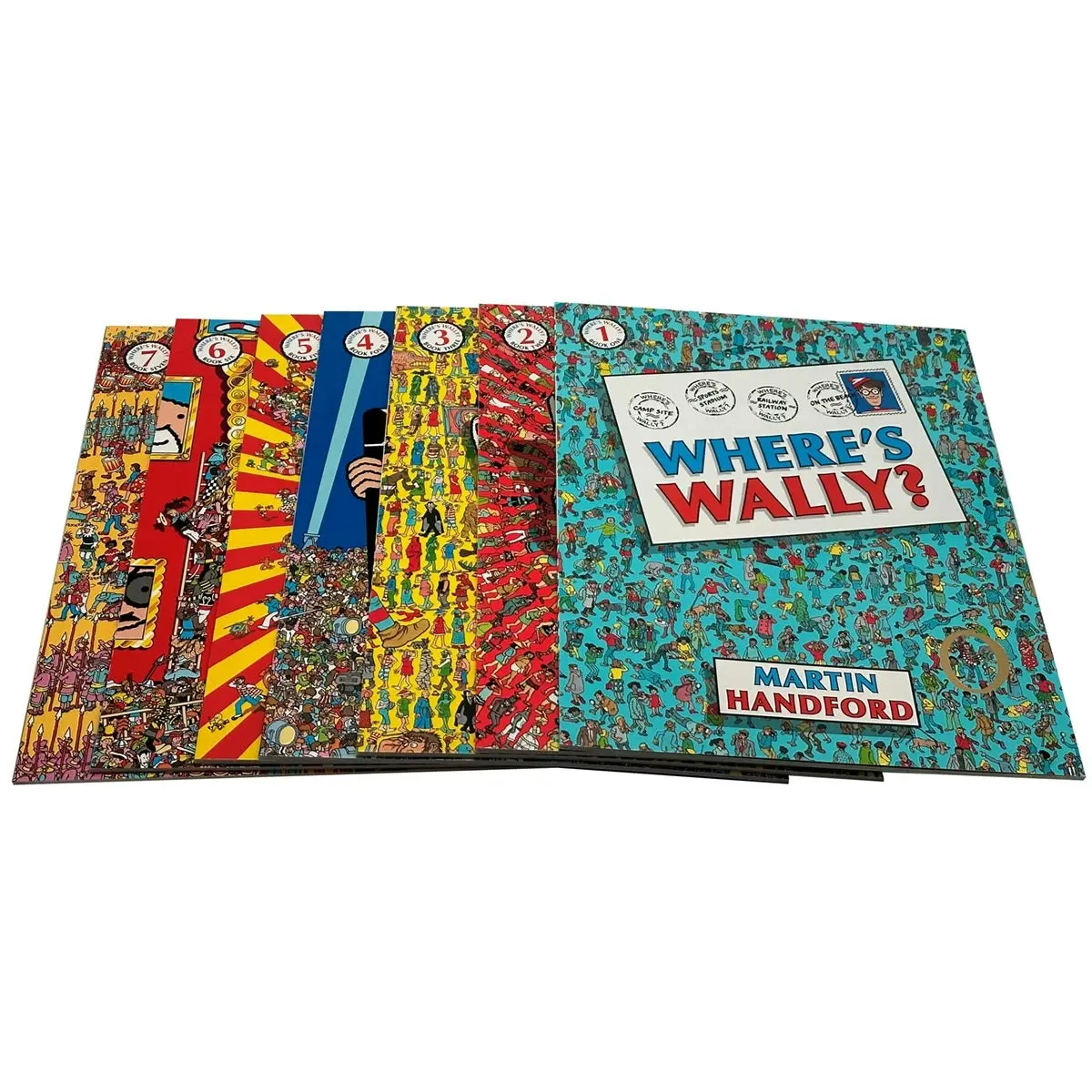 Walker Books Where's Wally Classic 7 Book Pack