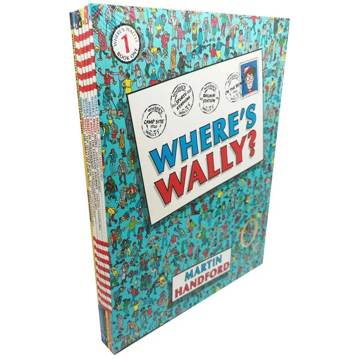 Walker Books Where's Wally Classic 7 Book Pack