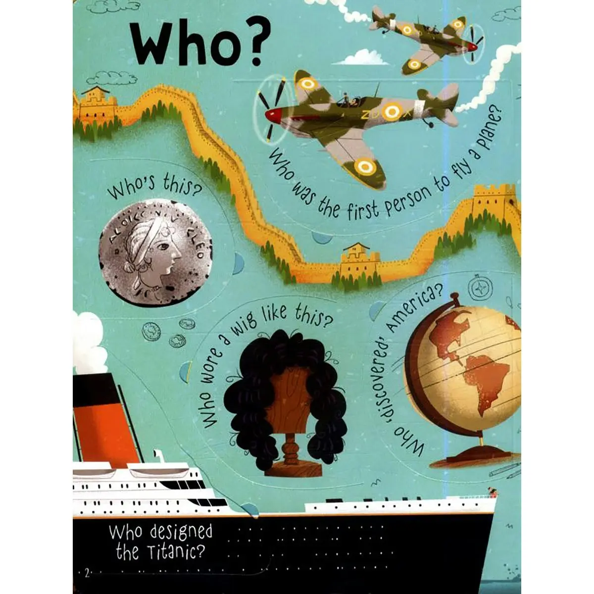 Usborne Lift The Flap Questions And Answers About Long Ago