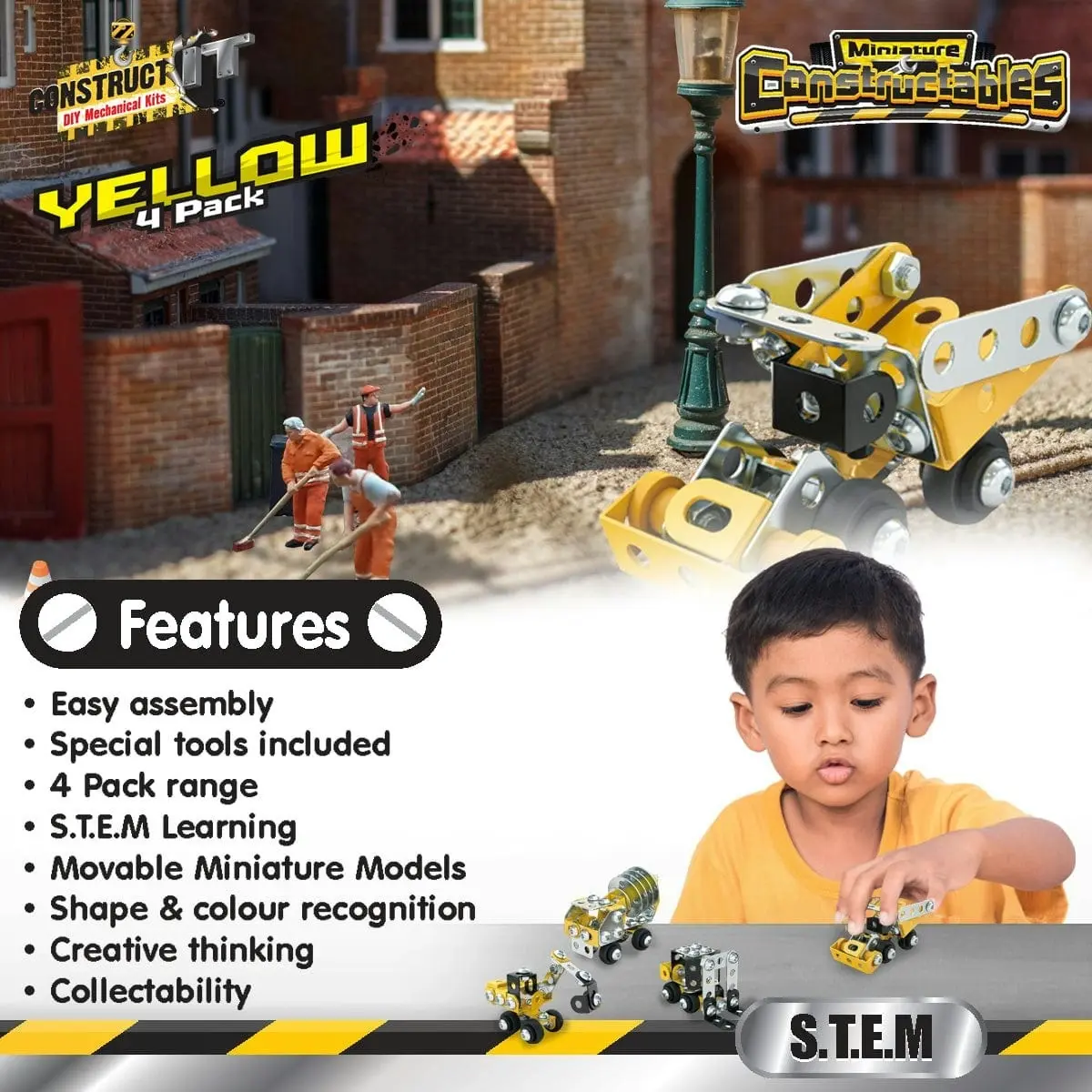 Construct It Constructables Yellow Pack